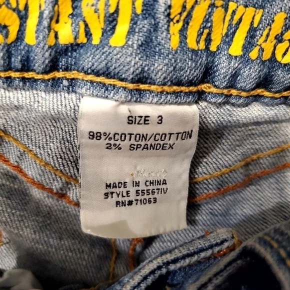 INSTANT VINTAGE DENIM CAPRIS - Picture 6 of 7